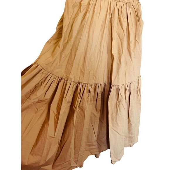 Ulla Johnson Claire puff-sleeve cotton midi dress Cedar US8 - Picture 7 of 9